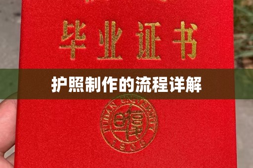 高明护照制作的流程详解