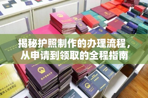 高明揭秘护照制作的办理流程，从申请到领取的全程指南