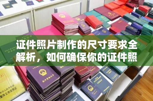高明证件照片制作的尺寸要求全解析，如何确保你的证件照符合标准